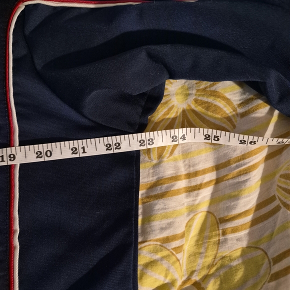 Adidas Dark Blue Track Jacket with Red Detailing - Picture 7 of 8